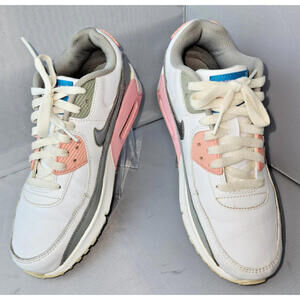womens Nike Air Max 90 Black Grey Hyper Pink size 7